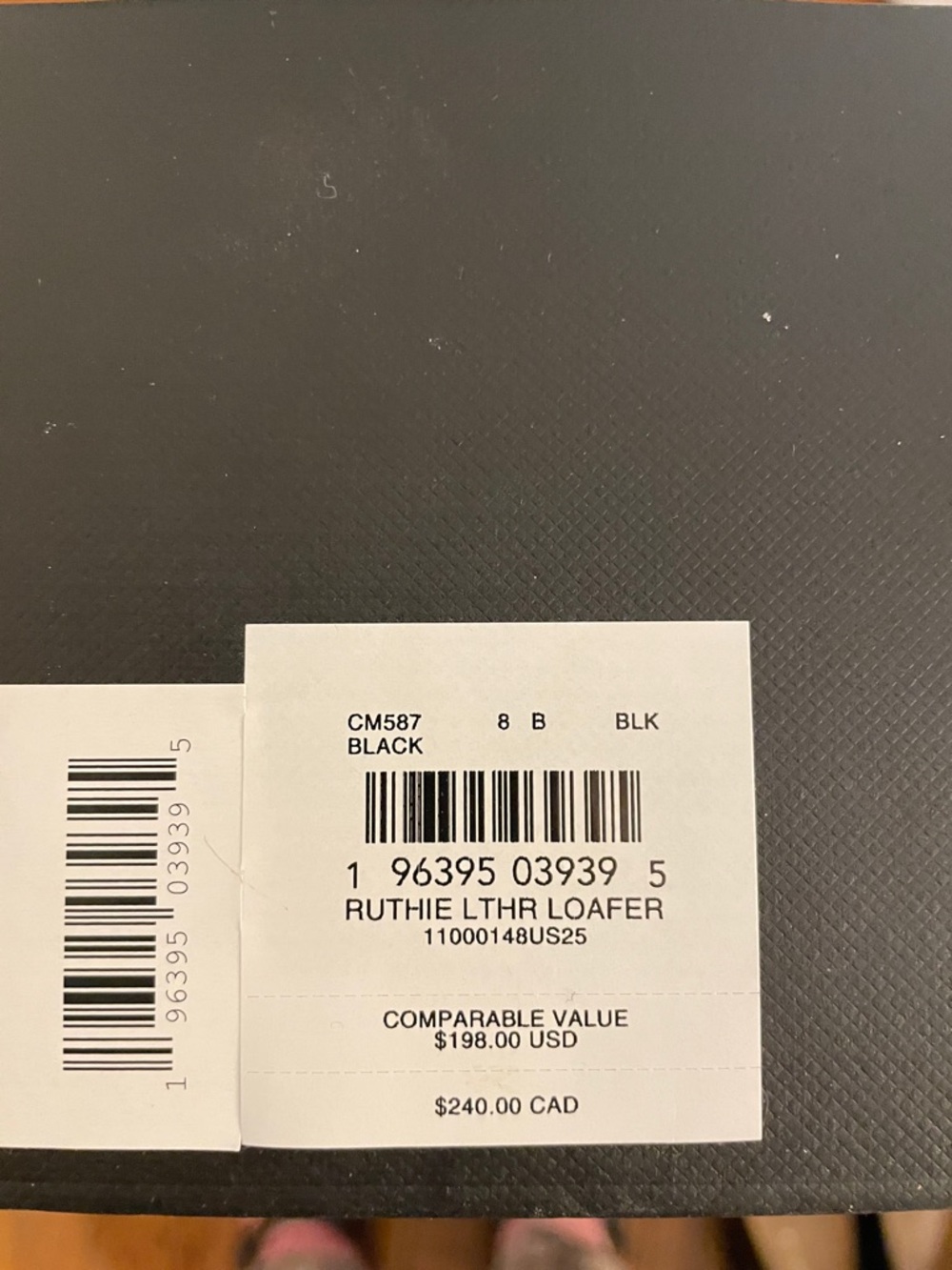Coach Black Chunky Platform Loafers with Gold Logo - Picture 5 of 6